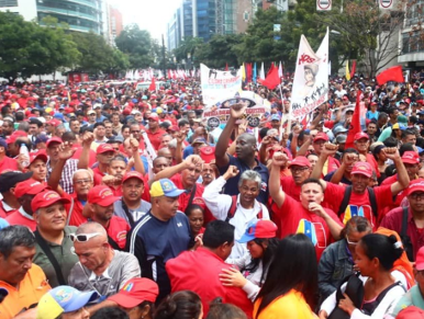 demo in support of Maduro